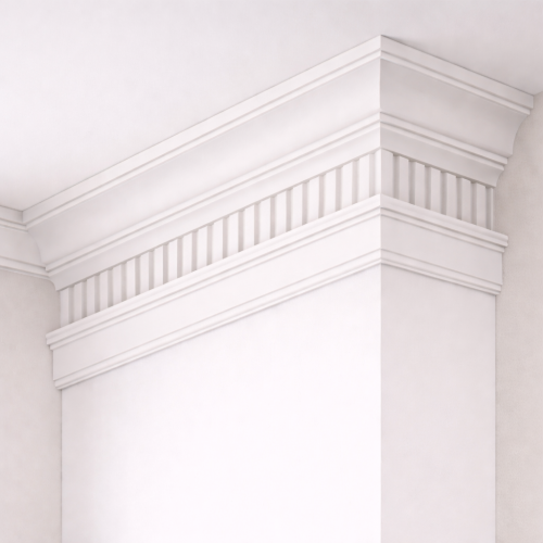 Elegancka listwa sufitowa w bieli.png